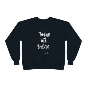 Turkey with Tzatziki Unisex EcoSmart® Crewneck Sweatshirt